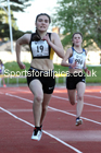 200 metres, 2021 North East Grand Prix No. 2, Monkton, Wednesday, May 19th. Photo: David T. Hewitson/Sports for All Pics